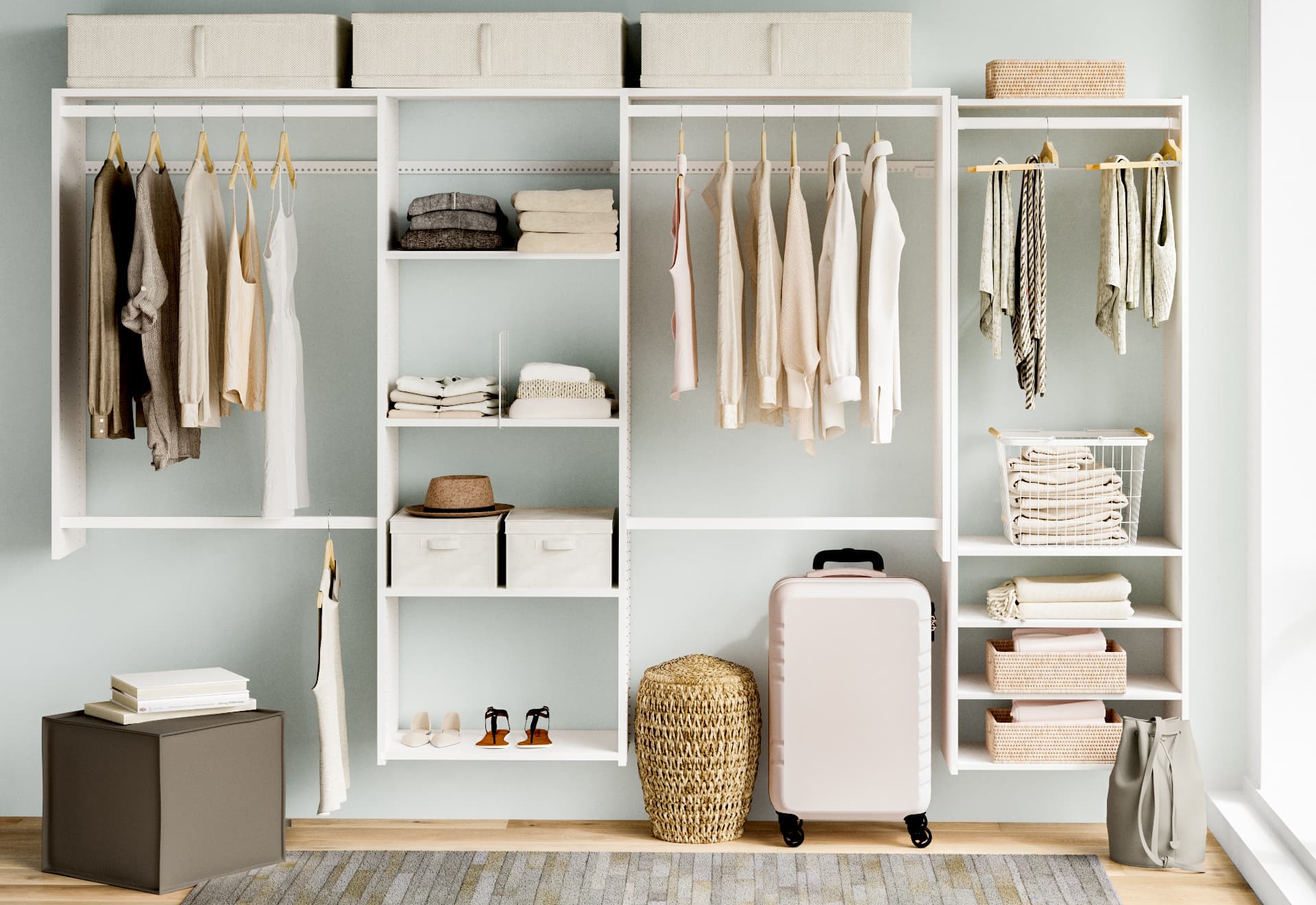 Wayfair closet deals system